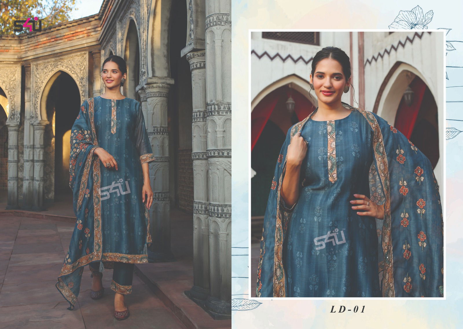 Love By S4U 10-01 To 1006 Readymade Salwar Suits Catalog
